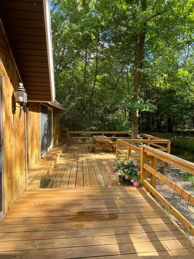 Secluded Chalet On Stream-Mins To Camelback Tannersville Exteriér fotografie